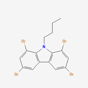 1,3,6,8-Tetrabromo-9-butyl-9H-carbazole