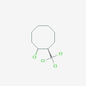 (1R,2S)-1-Chloro-2-(trichloromethyl)cyclooctane