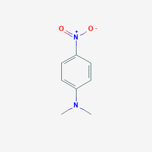 molecular formula C8H10N2O2 B014474 N,N-二甲基-4-硝基苯胺 CAS No. 100-23-2