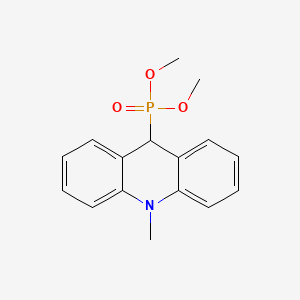 Dimethyl (10-methyl-9,10-dihydroacridin-9-YL)phosphonate