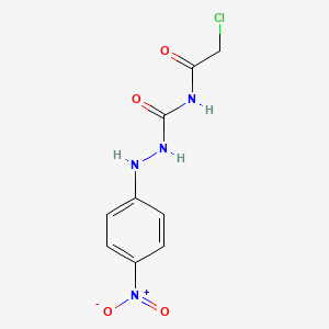 N-(Chloroacetyl)-2-(4-nitrophenyl)hydrazine-1-carboxamide