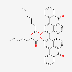 16,17-Dihydroxyviolanthrone diheptanoate