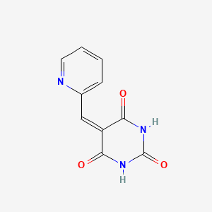 5-(2-Pyridylmethylidene)hexahydropyrimidine-2,4,6-trione