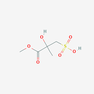 2-Hydroxy-3-methoxy-2-methyl-3-oxopropane-1-sulfonic acid