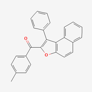 (4-Methylphenyl)(1-phenylnaphtho[2,1-b]furan-2-yl)methanone