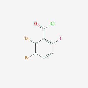 B1447452 2,3-Dibromo-6-fluorobenzoyl chloride CAS No. 1804417-33-1