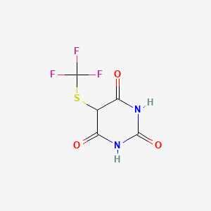 B1447455 5-[(Trifluoromethyl)sulfanyl]pyrimidine-2,4,6(1H,3H,5H)-trione CAS No. 38009-04-0