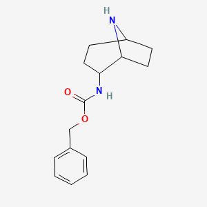 molecular formula C15H20N2O2 B1447459 2-(Cbz-氨基)-8-氮杂双环[3.2.1]辛烷 CAS No. 1403767-22-5