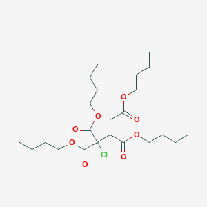 Tetrabutyl 1-chloropropane-1,1,2,3-tetracarboxylate