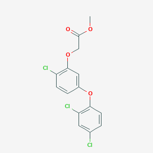 Methyl [2-chloro-5-(2,4-dichlorophenoxy)phenoxy]acetate