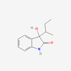 3-(Butan-2-yl)-3-hydroxy-1,3-dihydro-2H-indol-2-one