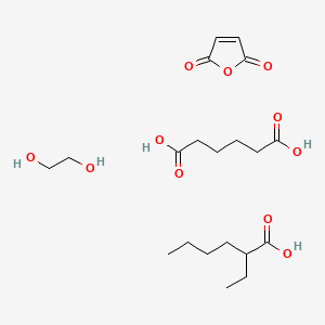 Ethane-1,2-diol;2-ethylhexanoic acid;furan-2,5-dione;hexanedioic acid