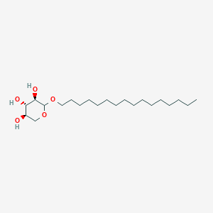 molecular formula C21H42O5 B1447495 Hexadecyl-D-xylopyranoside CAS No. 115211-19-3
