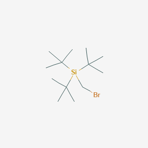 molecular formula C13H29BrSi B14474983 (Bromomethyl)(tri-tert-butyl)silane CAS No. 67382-53-0