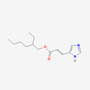 2-ethylhexyl 3-(1H-imidazol-5-yl)prop-2-enoate