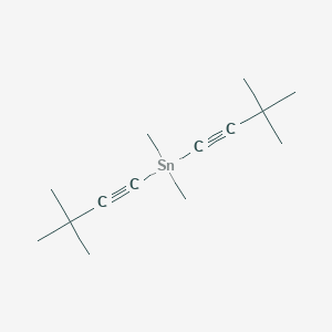 Bis(3,3-dimethylbut-1-yn-1-yl)(dimethyl)stannane