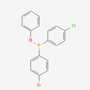 Phenyl (4-bromophenyl)(4-chlorophenyl)phosphinite