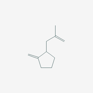 1-Methylidene-2-(2-methylprop-2-en-1-yl)cyclopentane