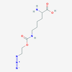 molecular formula C9H17N5O4 B1447517 UAA crosslinker 1 CAS No. 1167421-25-1