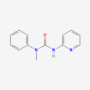 N-Methyl-N-phenyl-N'-pyridin-2-ylurea