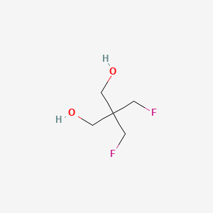 molecular formula C5H10F2O2 B14475207 2,2-Bis(fluoromethyl)propane-1,3-diol CAS No. 70136-55-9