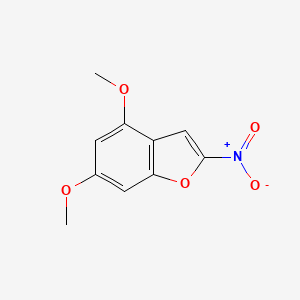 4,6-Dimethoxy-2-nitro-1-benzofuran