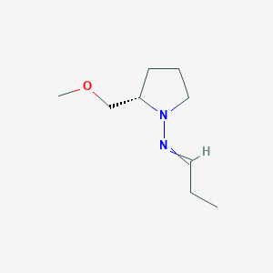 N-[(2S)-2-(Methoxymethyl)pyrrolidin-1-yl]propan-1-imine