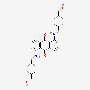 9,10-Anthracenedione, 1,5-bis[[[4-(hydroxymethyl)cyclohexyl]methyl]amino]-