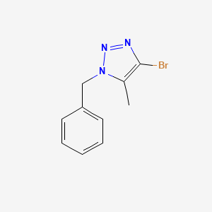 B1447546 1-Benzyl-4-bromo-5-methyl-1H-1,2,3-triazole CAS No. 1785762-36-8