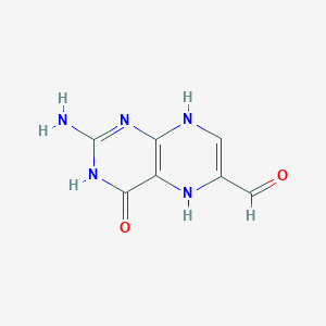 2-Amino-4-oxo-1,4,5,8-tetrahydropteridine-6-carbaldehyde