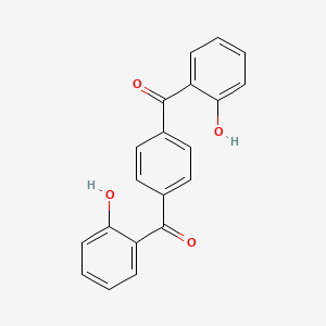 (1,4-Phenylene)bis[(2-hydroxyphenyl)methanone]