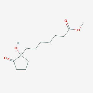 Methyl 7-(1-hydroxy-2-oxocyclopentyl)heptanoate