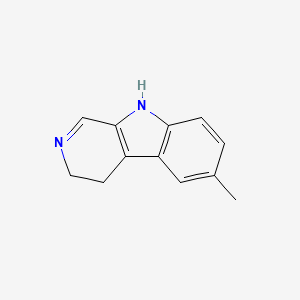 6-Methyl-4,9-dihydro-3H-beta-carboline