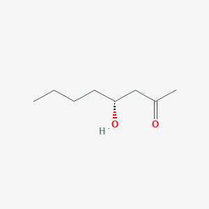 molecular formula C8H16O2 B14475660 (4R)-4-hydroxyoctan-2-one CAS No. 65651-62-9