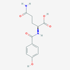 N~2~-(4-Hydroxybenzoyl)-L-glutamine