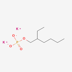 molecular formula C8H17K2O4P B14475697 Dipotassium 2-ethylhexyl phosphate CAS No. 67989-97-3