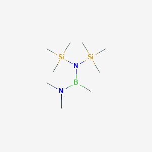 N,N,1-Trimethyl-N',N'-bis(trimethylsilyl)boranediamine