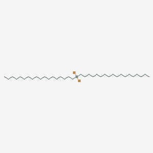 molecular formula C36H74Br2Sn B14475779 Dibromo(dioctadecyl)stannane CAS No. 65264-09-7