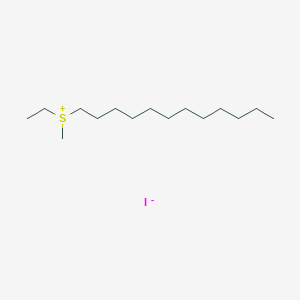 Dodecyl(ethyl)methylsulfanium iodide