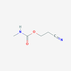 2-Cyanoethyl methylcarbamate