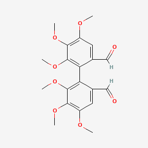 [1,1'-Biphenyl]-2,2'-dicarboxaldehyde, 4,4',5,5',6,6'-hexamethoxy-