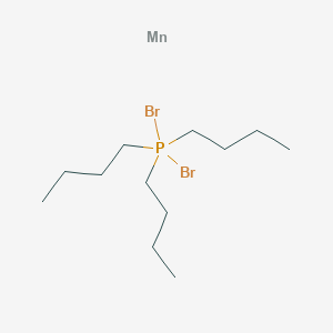 Dibromo(tributyl)-lambda5-phosphane;manganese