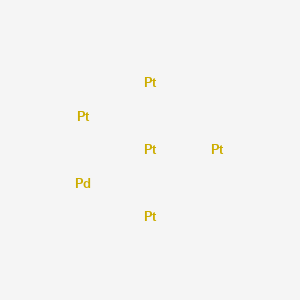 molecular formula PdPt5 B14475894 Palladium--platinum (1/5) CAS No. 65758-77-2