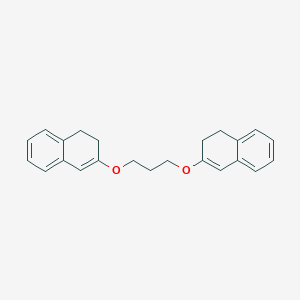 3-[3-(3,4-Dihydronaphthalen-2-yloxy)propoxy]-1,2-dihydronaphthalene