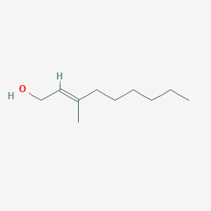 molecular formula C10H20O B14475909 (E)-3-methyl-non-2-en-1-ol CAS No. 72314-86-4