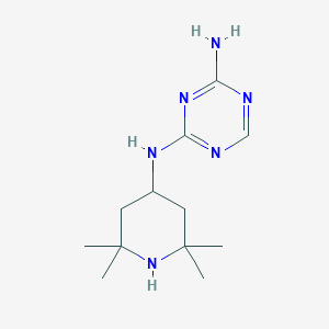 N~2~-(2,2,6,6-Tetramethylpiperidin-4-yl)-1,3,5-triazine-2,4-diamine