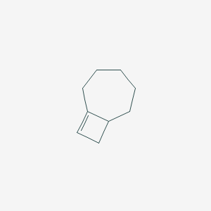 molecular formula C9H14 B14475932 Bicyclo[5.2.0]non-7-ene CAS No. 65811-16-7