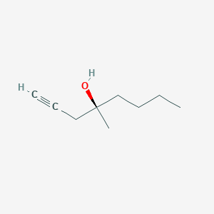 (4R)-4-Methyloct-1-yn-4-ol