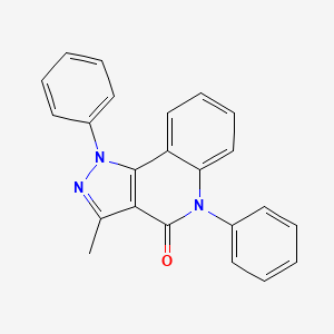 3-methyl-1,5-diphenyl-1,5-dihydro-4H-pyrazolo[4,3-c]quinolin-4-one