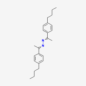 1-(4-butylphenyl)-N-[1-(4-butylphenyl)ethylideneamino]ethanimine